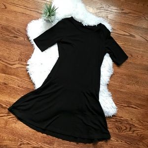 Katherine Barclay Montreal Black fit & flare dress